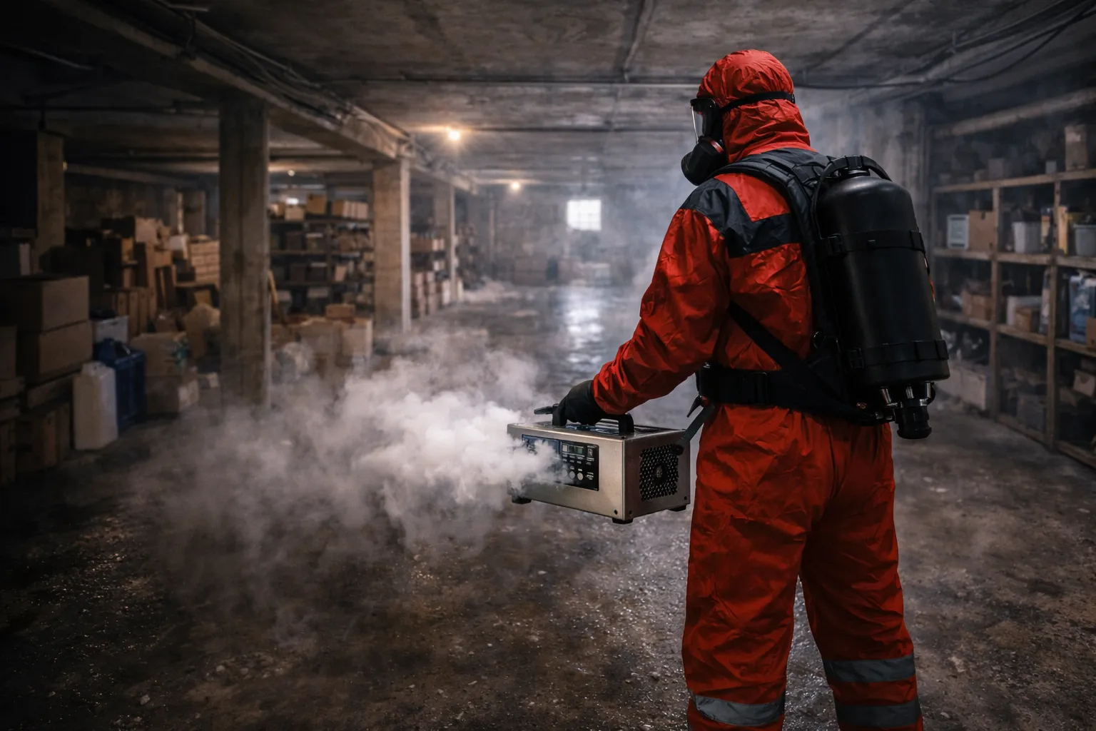 озонирование подвалов качественно